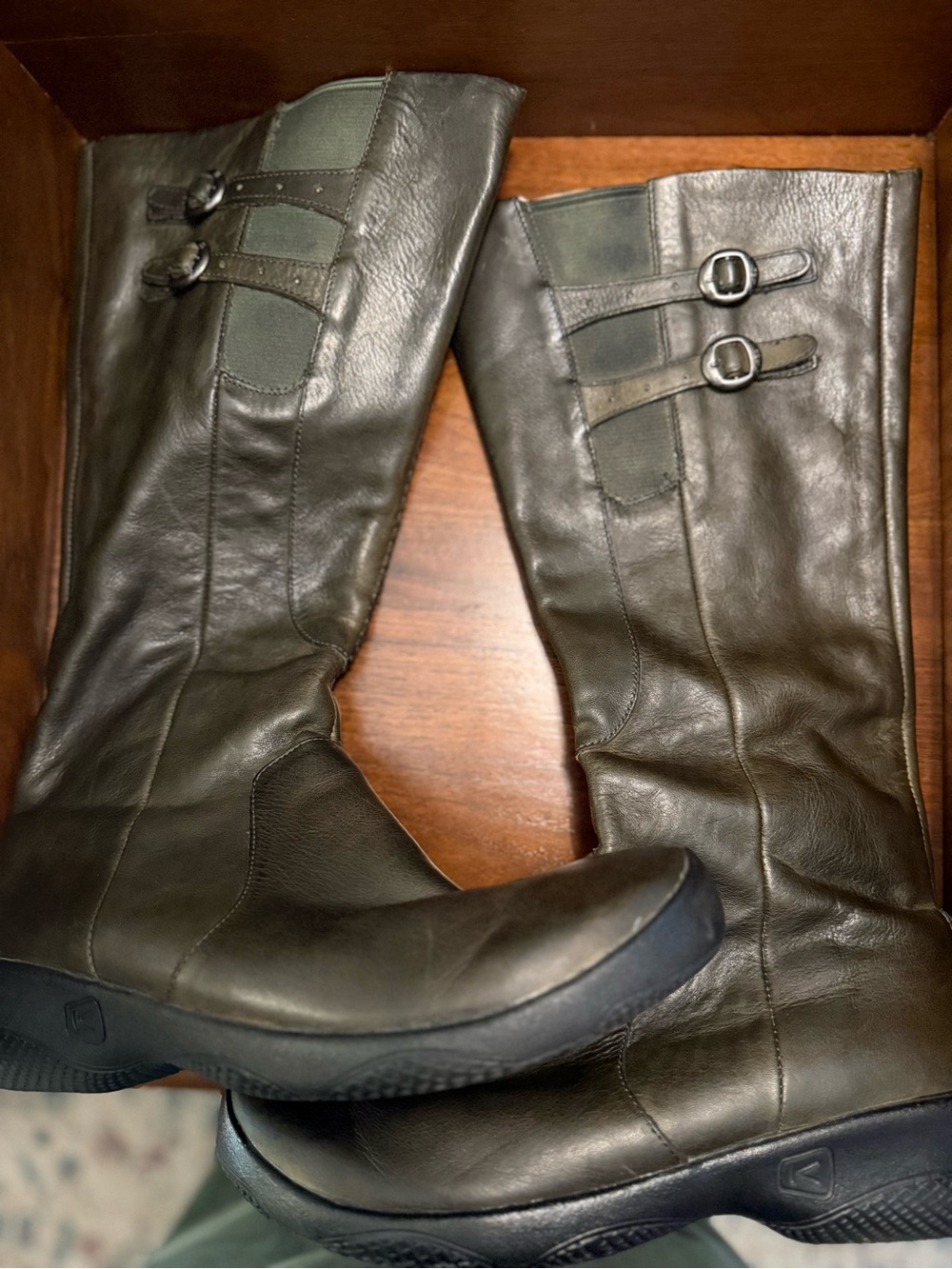 Keen Beige/Tan Shoe Interior Label